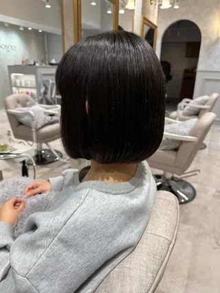 ミディアム おのだ あやなのヘアスタイル