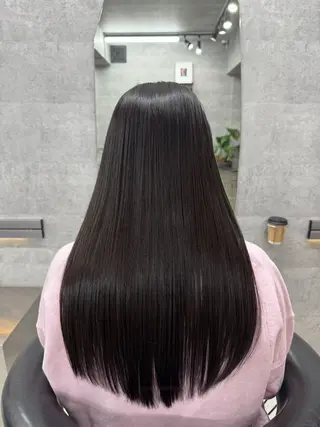 ロング NOOS omotesando所属・あなたのお悩み改善" You"💚❤️💛のヘアスタイル