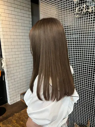 ロング カラー 杉浦 一樹のヘアスタイル