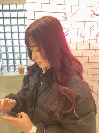 ロング カラー Hana ♡ marshu梅田のヘアスタイル