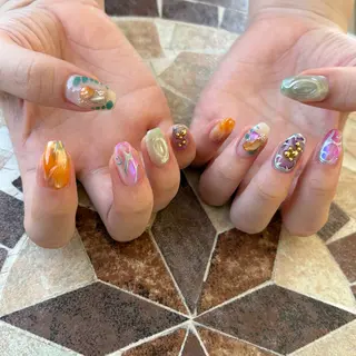 ネイル NEW WORLD所属・Ayu 🪐NEWWORLDのネイルデザイン