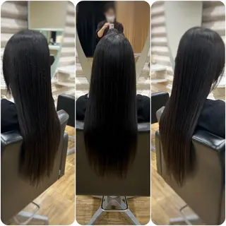 ロング カラー 『艶髪』で印象が激変 ！髪質改善専門KONのヘアスタイル