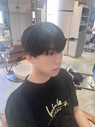 カラー パーマ メンズ 大阪韓国メンズ特化 LUNAのヘアスタイル