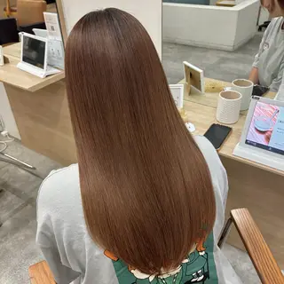 ロング 艶カラー/レイヤー/ 顔周り/アスカ🤎のヘアスタイル