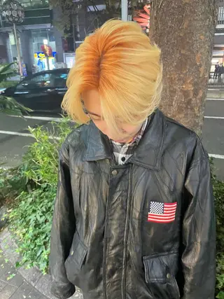 ショート カラー メンズ ミユル/ 盛れるエクステ🎀✨のヘアスタイル