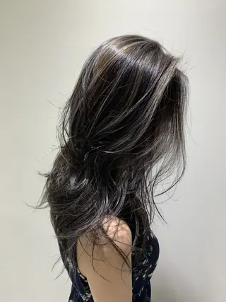 ロング カラー HAIR＆MAKE EARTH元住吉所属・圧倒的艶髪✨ 掛川大輝のヘアスタイル