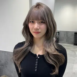 ロング カラー GO TODAY 原宿Verno店所属・韓国系支持率No.1 レイヤー特化/きょうのヘアスタイル