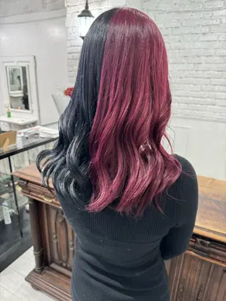 ロング カラー SALOWIN札幌大通り所属・札幌ブリーチカラー/ ダブルカラー/ドイのヘアスタイル