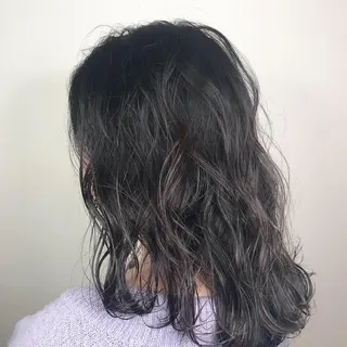 セミロング カラー Lien 深井店のヘアスタイル