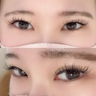 マツエク・マツパ Morganite 🦋 ÿui 🦋のマツエク・マツパデザイン