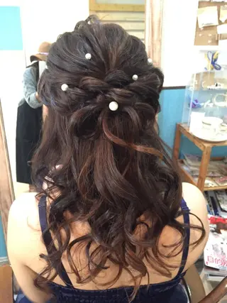 ショート ミディアム セミロング ロング ヘアアレンジ ヘアセット/卒業式 袴着付け✨清水玲歌のヘアスタイル