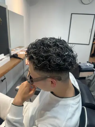 カラー パーマ メンズ 池田隼也 メンズ/パーマのヘアスタイル