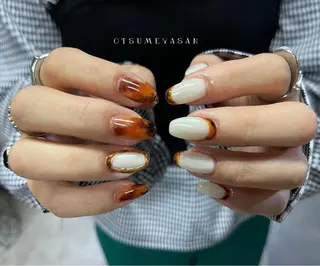 ネイル otsumeyasan所属・わたなべ ちかのネイルデザイン