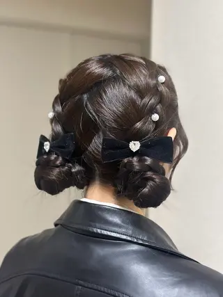 ヘアアレンジ ALBUM銀座所属・ショート特化/ 🌛Mizukiのヘアスタイル