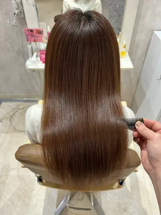 ミディアム カラー 💙まこと💙艶 カラー(Rico)のヘアスタイル