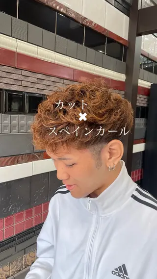 メンズ DESIGN SALON  LIA・デザインサロンリア所属・お悩み/縮毛矯正/ 解決/けんすけ🫧のヘアスタイル