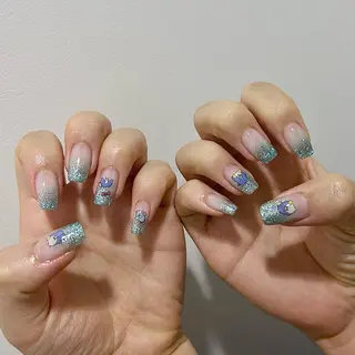 ネイル パラあり！フィルイン 推しネイル大歓迎！のネイルデザイン