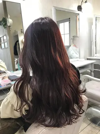 ロング ネモトメイナ🌿‬ 今月末で退職しますのヘアスタイル