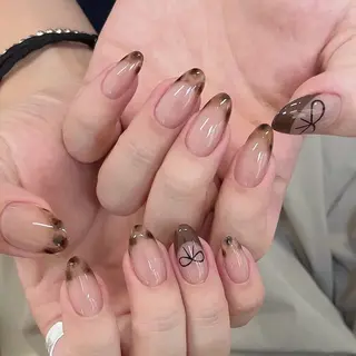 ネイル By moonネイル 🌷ワンホン/韓国風のネイルデザイン