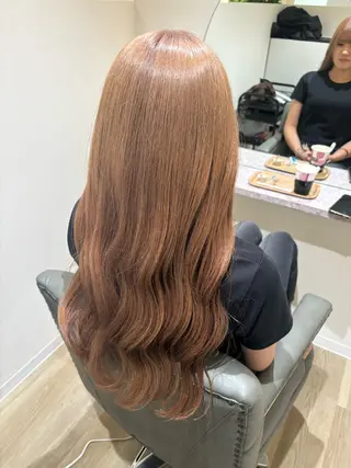 ロング 中田 渚のヘアスタイル