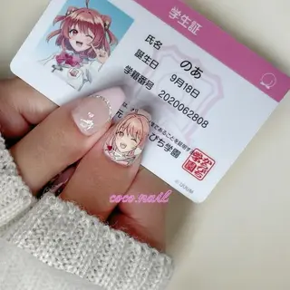 ネイル lili.nail y2k/ワンホンのネイルデザイン