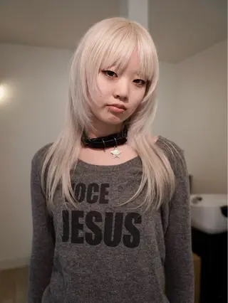 セミロング カラー デザイン/レイヤー Kaito🐩/栄のヘアスタイル