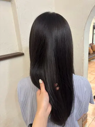 ロング カラー 艶カラー✨️ りなこのヘアスタイル