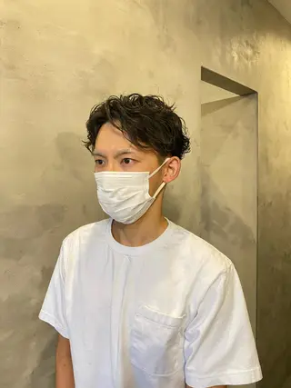 パーマ メンズ Salonde  COCO所属・メンズ専門美容師 RIOのヘアスタイル