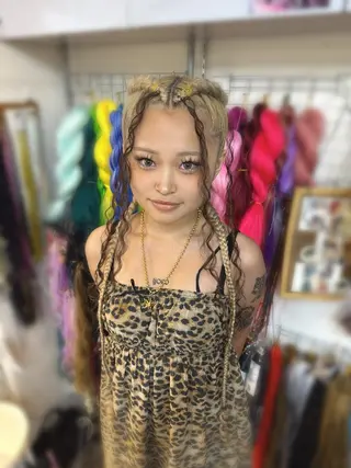 ロング ヘアアレンジ scamp所属・scamp⭐️ さくらのヘアスタイル