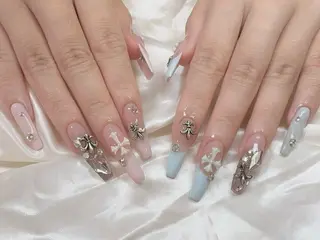 ロング m  nail 新石切のネイルデザイン