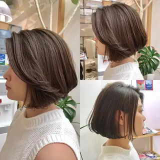 ショート カラー 平田 健一のヘアスタイル