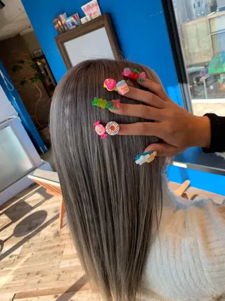 カラー 吉沢遣人/レイヤー 艶カラー/抜け感のヘアスタイル