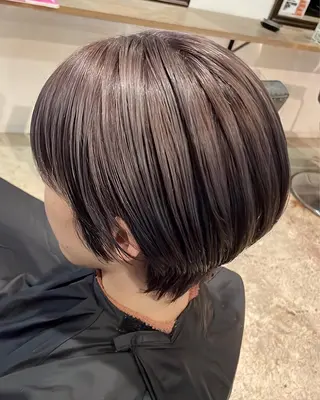 ショート カラー ギャルの革命児 秀斗のヘアスタイル