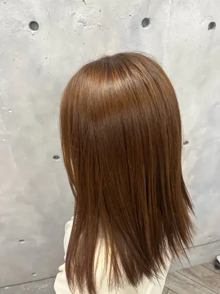 ミディアム little kumamoto所属・chinatsu .のヘアスタイル