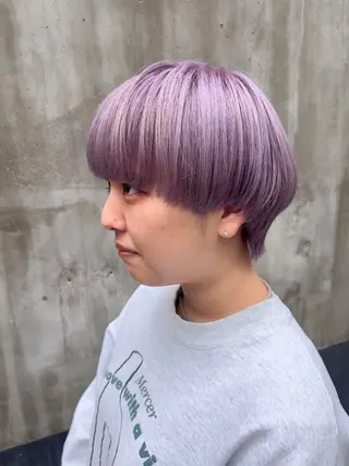 ショート カラー 🍇おぐら めぐみ🍇のヘアスタイル