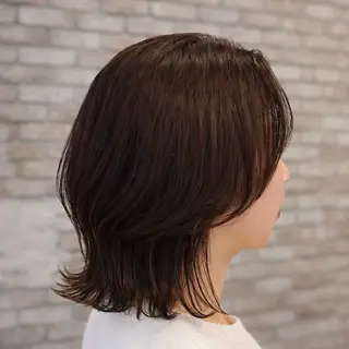 ミディアム レイヤー/ショート/ Yutaのヘアスタイル