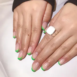 ネイル 深爪を断らない スカルプ高評価店のネイルデザイン