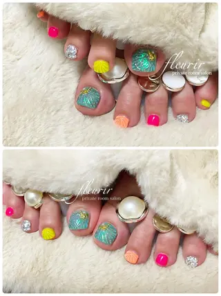 ネイル フルリール 【プライベートサロンのネイルデザイン