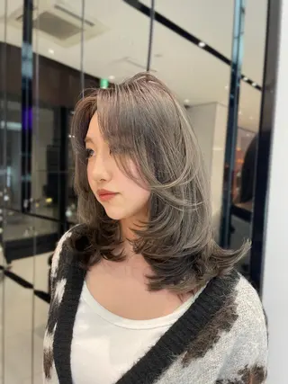 ミディアム keen 吉祥寺所属・【韓国❤️海外ヘア】 AYAKAのヘアスタイル