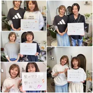ノムラ理美容室所属・野村 知美のヘアスタイル