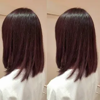 セミロング カラー grow上野御徒町【グロウ】所属・ブリーチ・ハイトーン 特化🎉内山のヘアスタイル