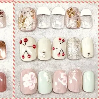 ネイル Nail &  eye Li Ly 吹田・千里丘店所属・【Lily】 小山のネイルデザイン
