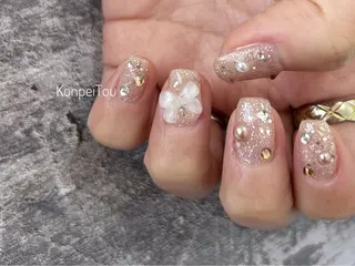 ネイル おうちのネイルサロン　konpeiTou〜こんぺいとう〜所属・おうちのネイルサロン KonpeiTouのネイルデザイン