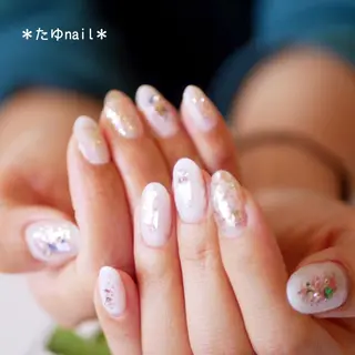 ネイル ネイルサロン・ネイルスクール　たゆnail所属・ネイルサロン 【たゆnail】のネイルデザイン