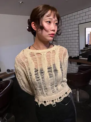 カラー beige/ 海碧のヘアスタイル