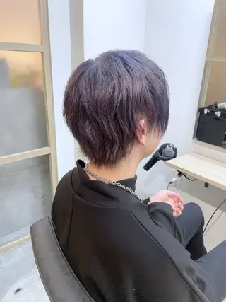 ミディアム カラー メンズ EMANON新宿南口所属・ケアブリーチ×艶カラ ー️🫧Shioriのヘアスタイル