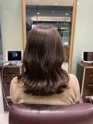 ミディアム 【ヘアセット/美眉】 吉川玲のヘアスタイル