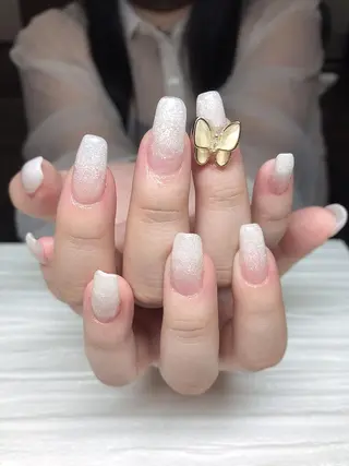 ショート ネイル 🦋Kiyomi. 🦋のネイルデザイン