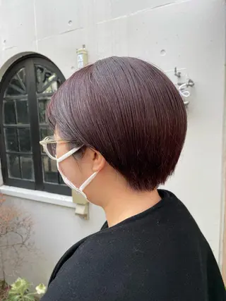 ショート カラー SALOWIN下北沢所属・hazuki 🌝のヘアスタイル