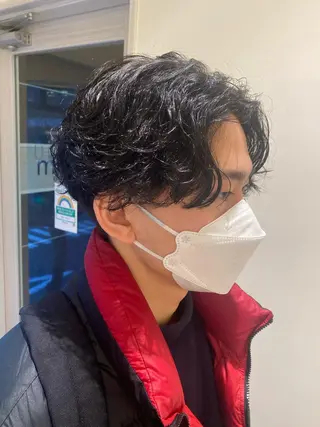 メンズ 銀座メンズ専門🖤 小島奈々のヘアスタイル